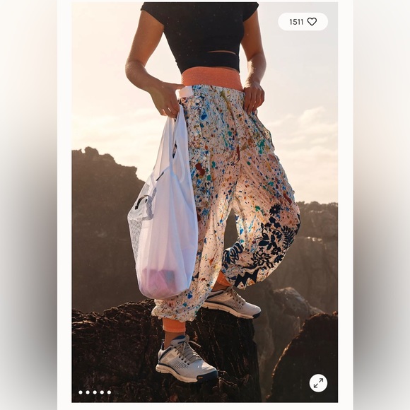 Free people color burst hike pants - Picture 6 of 9